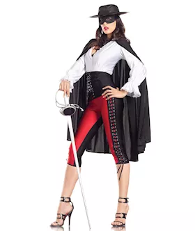 6 Piece  Sexy Bandit