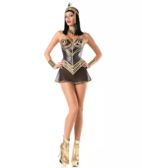 4 Piece  Nile Princess Costume  LXL