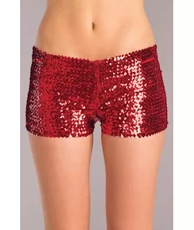 Sequin booty shorts