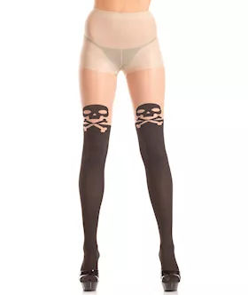 Danger Ahead Pantyhose