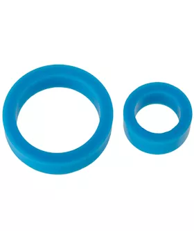TitanMen  Silicone Cock Rings Double Pack