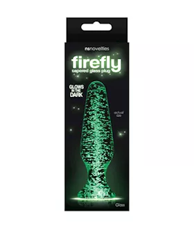 Firefly Glass Tapered Plug