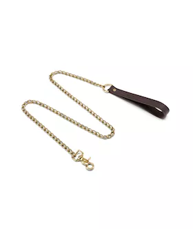 Coco de Mer Leather Lead