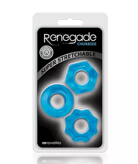 Renegade Chubbies Set of 3 Cock Rings