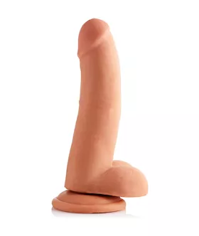 USA Cocks 8 Inch Ameriskin Dildo  Medium Skin Tone