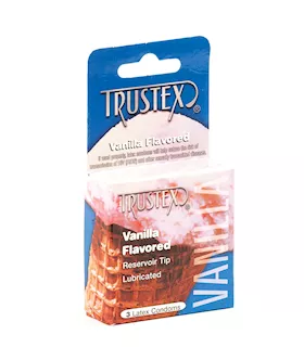 Trustex Vanilla Flavoured Condoms 3 Pack