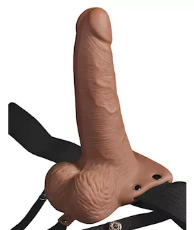 Fetish Fantasy 6 Inch Hollow Rechargeable StrapOn