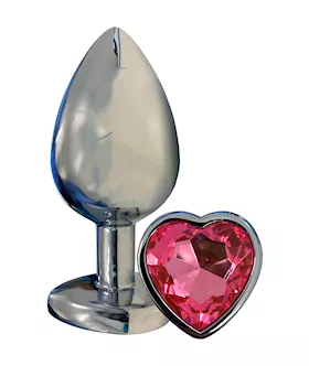 Gleaming Gem Metal Anal Plug