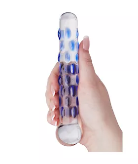Lucent Teardrops Glass Massager