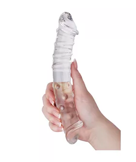 Lucent Duo Double Entry Glass Massager