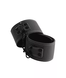 Renegade Bondage Wrist Cuff Black