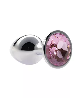 Kink Range Alloy Gem Butt Plug  28 Inch