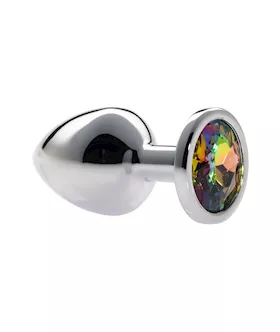 Kink Range Alloy Gem Butt Plug  32 Inch