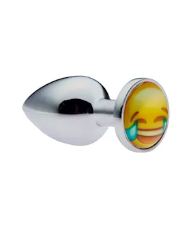 KinKi Laugh Emoji Anal Plug  27 Inch