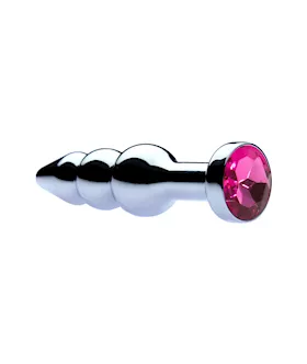 KinKi Jewelled Double Bulb Butt Plug  41 Inch