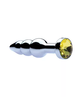 KinKi Jewelled Double Bulb Butt Plug  41 Inch