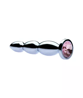 KinKi Jewelled Triple Bulb Butt Plug  41 Inch