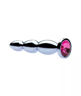 KinKi Jewelled Triple Bulb Butt Plug  41 Inch