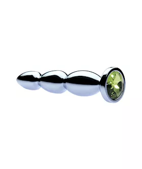 KinKi Jewelled Triple Bulb Butt Plug  41 Inch