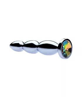 KinKi Jewelled Triple Bulb Butt Plug  41 Inch