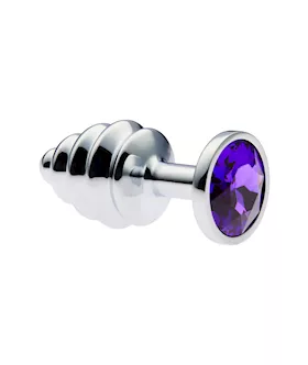 KinKi Ridged Jewelled Anal Plug  28 Inch