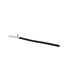 Kink Range Silicone and Steel Water Play Urethral Sound Large   98 Inch