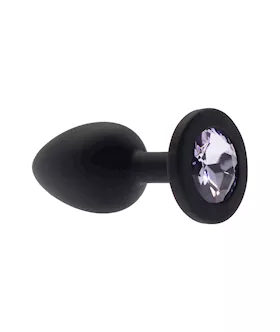 Kink Range Silicone Gemmed Butt Plug  28 Inch