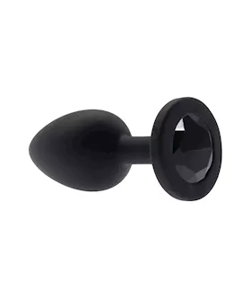 Kink Range Silicone Gemmed Butt Plug  28 Inch