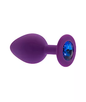 Kink Range Silicone Gemmed Butt Plug  31 Inch