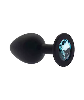 Kink Range Silicone Gemmed Butt Plug  31 Inch