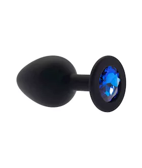 Kink Range Silicone Gemmed Butt Plug  31 Inch