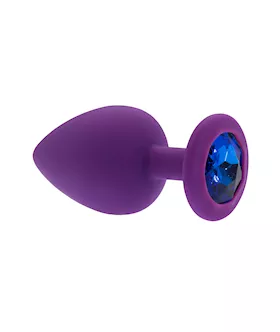 Kink Range Silicone Gemmed Butt Plug  38 Inch