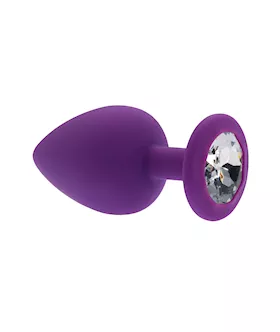 Kink Range Silicone Gemmed Butt Plug  38 Inch