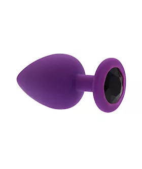 Kink Range Silicone Gemmed Butt Plug  38 Inch