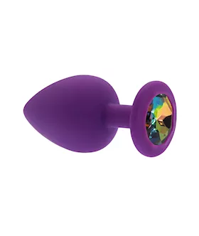Kink Range Silicone Gemmed Butt Plug  38 Inch