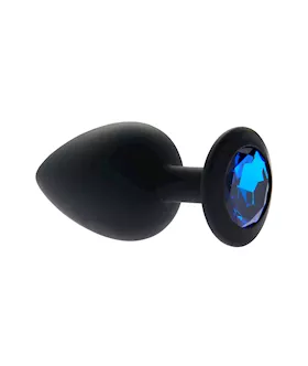 Kink Range Silicone Gemmed Butt Plug  38 Inch