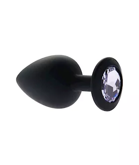 Kink Range Silicone Gemmed Butt Plug  38 Inch