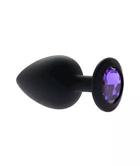 Kink Range Silicone Gemmed Butt Plug  38 Inch