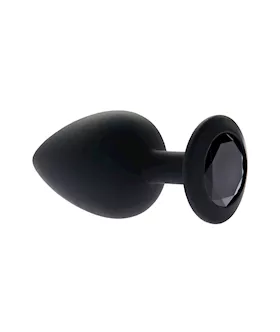 Kink Range Silicone Gemmed Butt Plug  38 Inch