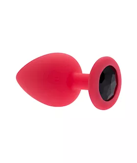 KinKi Gemmed Silicone Plug  37 Inch