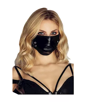 Noir Studded Mask