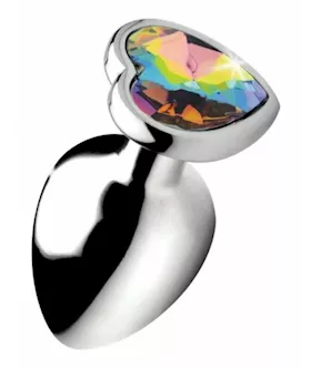 Prism Heart Anal Plug  28 Inch