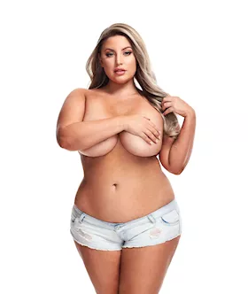 Denim Lightwash Boyshort