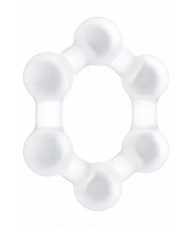 NO 83 Weighted Cock Ring Transparent