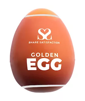 Share Satisfaction Masturbator Egg  Golden