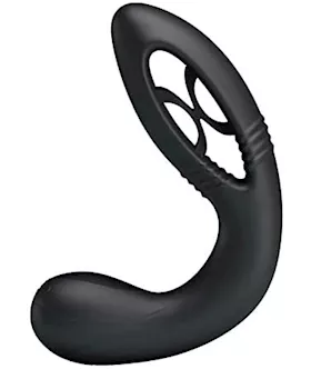 Vibrating Silicone Butt Plug