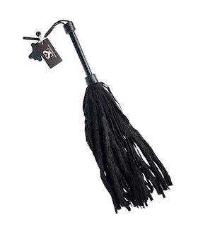 Bound X Lambskin and Faux Fur Flogger