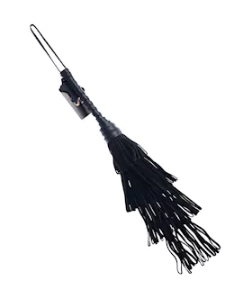 Bound X Suede Fountain Flogger with Rubber Handle