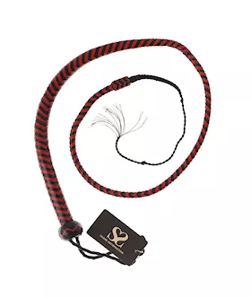 Bound X Full Stripe Heavy Duty Leather Whip