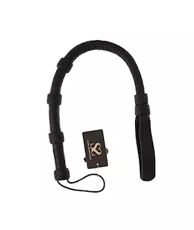 Bound X Saddle Leather Tongue Whip